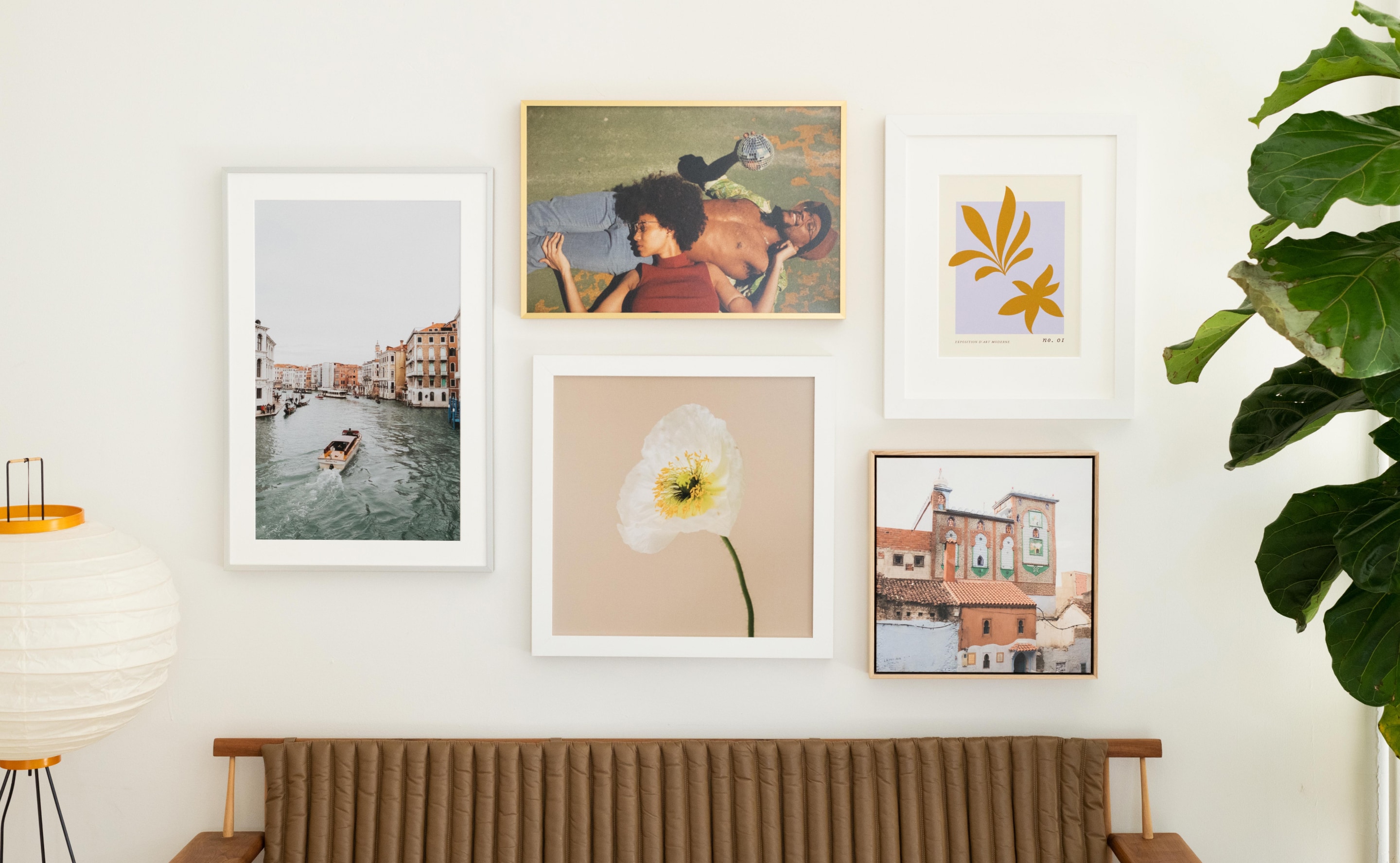 Wall Collage of Framed Prints